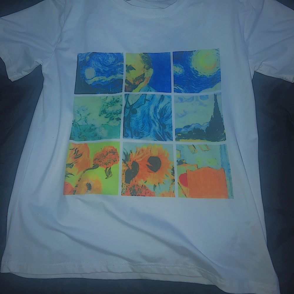 Painting graphic tee